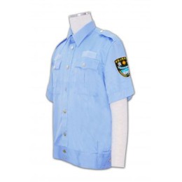 SE001 short sleeves security uniform tailor made team group shirts uniform company hk hong kong wholesale SE001 short sleeves security uniform tailor made team group shirts uniform company hk hong kong wholesale